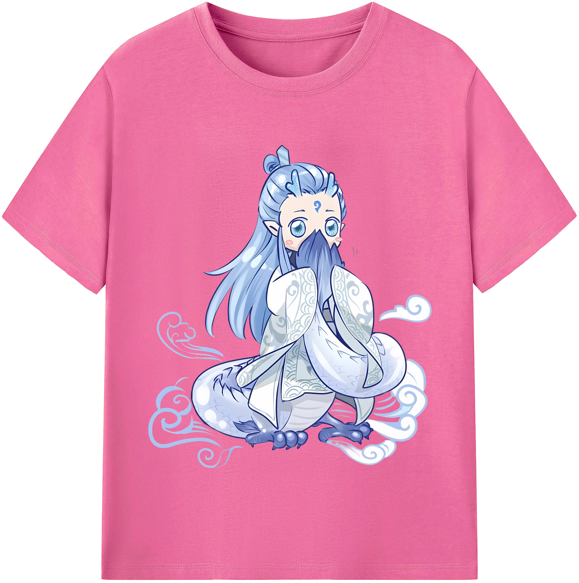 （画像用） Ne Zha 2 ナタ 魔童の大暴れ レディースカジュアルプリントTシャツ（綿100％）